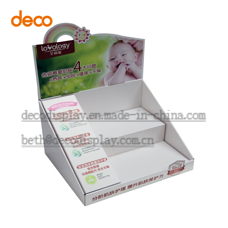Caixa de Exibição de Papelão Ondulado para Cosméticos