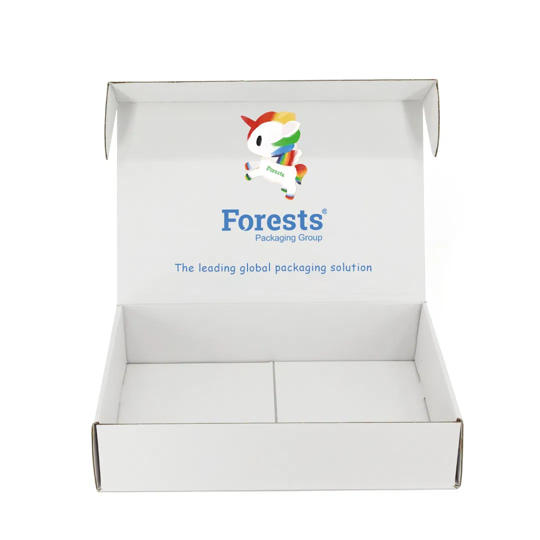 Embalagem de Caixa de Papelão Corrugado Personalizada para Envio Postal