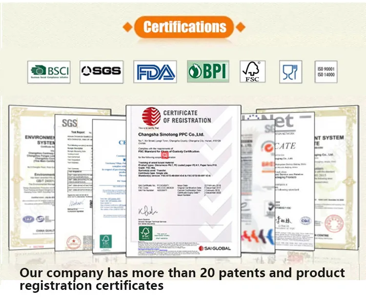 Certificados de qualidade e padrões internacionais obtidos
