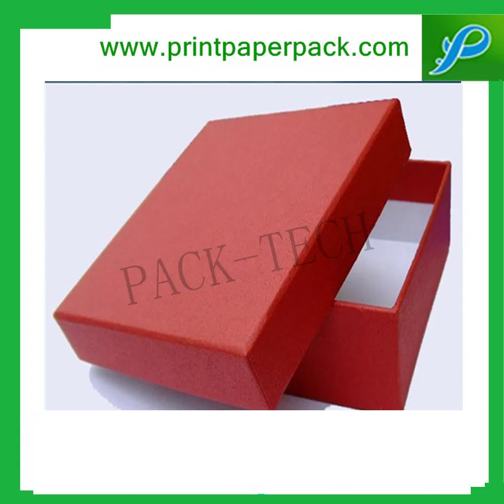 Embalagens de papel de tampa e base de qualidade excelente para varejo personalizadas