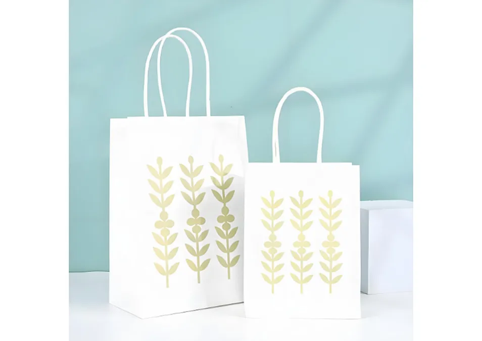 Saco de papel kraft personalizado