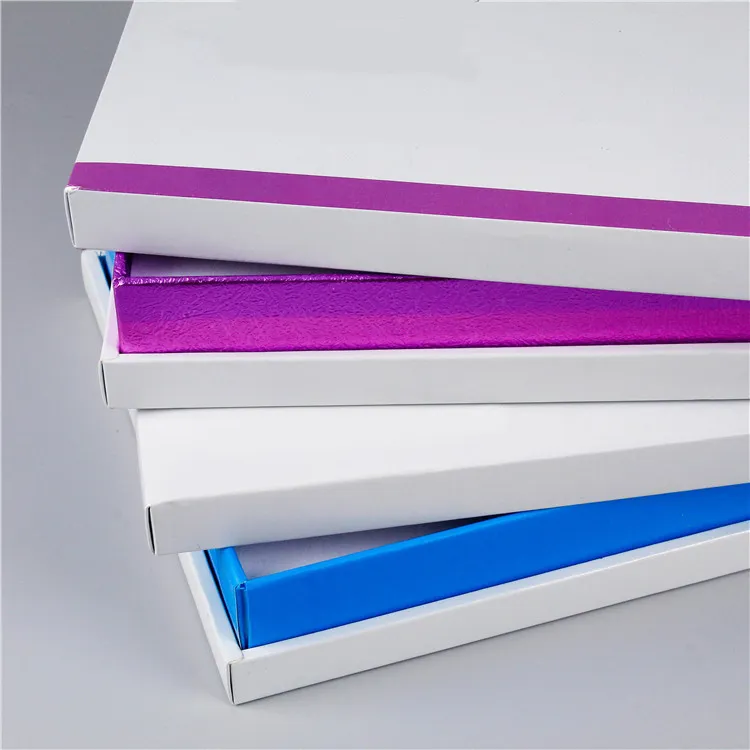 Caixa de Armazenamento de Papelão para Embalagem de Presente com Tampa e Base de Pó Liofilizado para Reparação Cosmética em Promoção