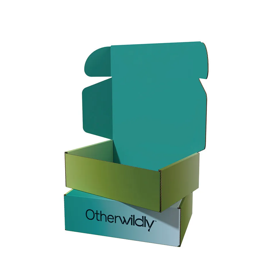 Fabricante OEM Caixa Postal de Papelão Impressa Personalizada Cor Embalagem Caixa de Envio Corrugada