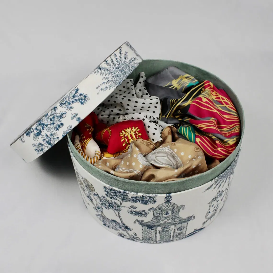 Design Personalizado Material Ecológico Feito à Mão Cilindro Premium Caixa de Papelão Redonda Cilíndrica para Embalagem de Doces
