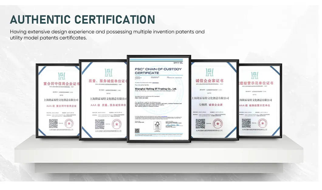 Certificados de Qualidade e Conformidade