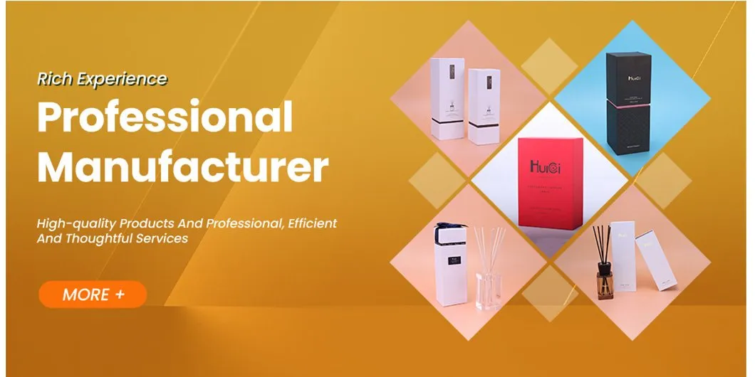 Custom Luxury Retail Cardboard Candle Perfume Reed Diffuser Display Gift Paper Box with Sleeve