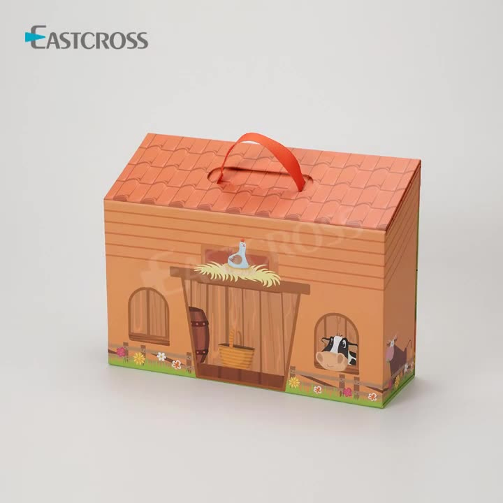 Bolsa de Cowboy Estilo Fazenda Caixa de Presente Divertida Personalização para Brinquedo Infantil