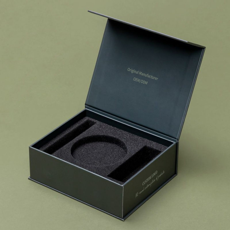 Caixa de Embalagem Magnética Personalizada de Luxo por Atacado com Logo, Caixa de Papelão Dobrável para Presentes, Caixa de Cosméticos, Joias, Extensões de Cabelo e Perfume