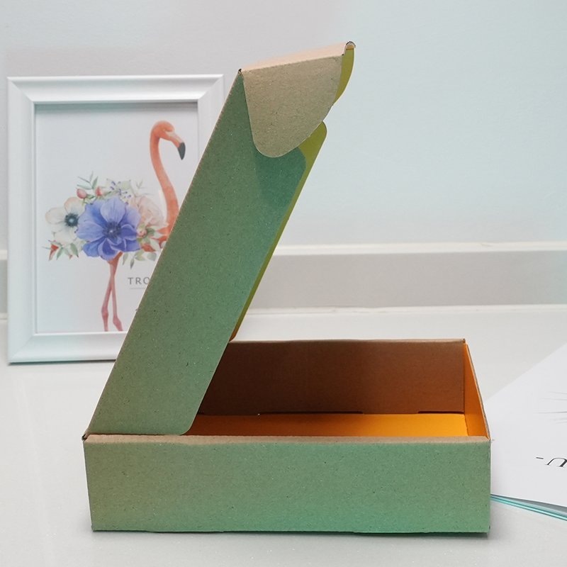 Cartão de Exibição Corrugado Personalizado para Embalagem de Presentes Cosméticos, Envio, Malote de Armazenamento, Caixa Postal de Papel Mais Grosso