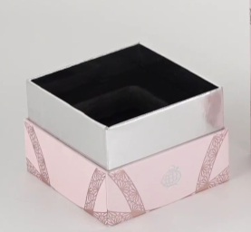 Fabricante Chinês de Alta Qualidade Atacado Luxuoso Ecológico Joias Recicladas Colar Presente Caixa Rosa Embalagem Personalizada Caixa de Papelão Rígida para Perfume