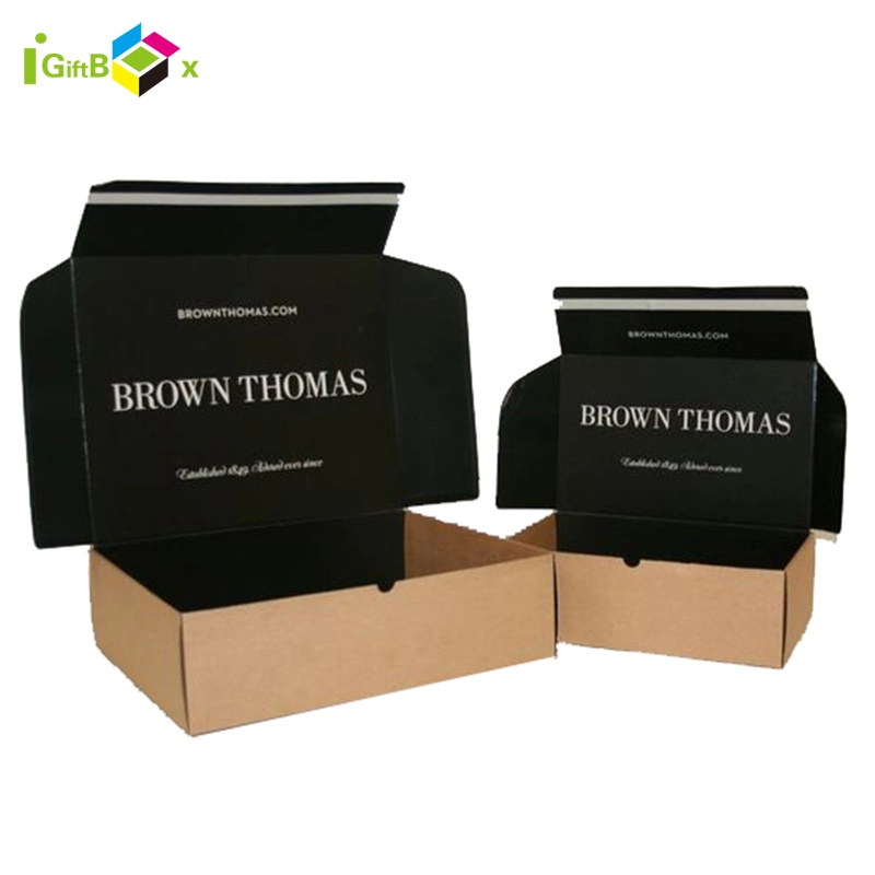 Embalagem de papelão rígido de luxo personalizada para envio, caixa de presente para roupas / sapatos / cosméticos / cuidados com a pele / bolos