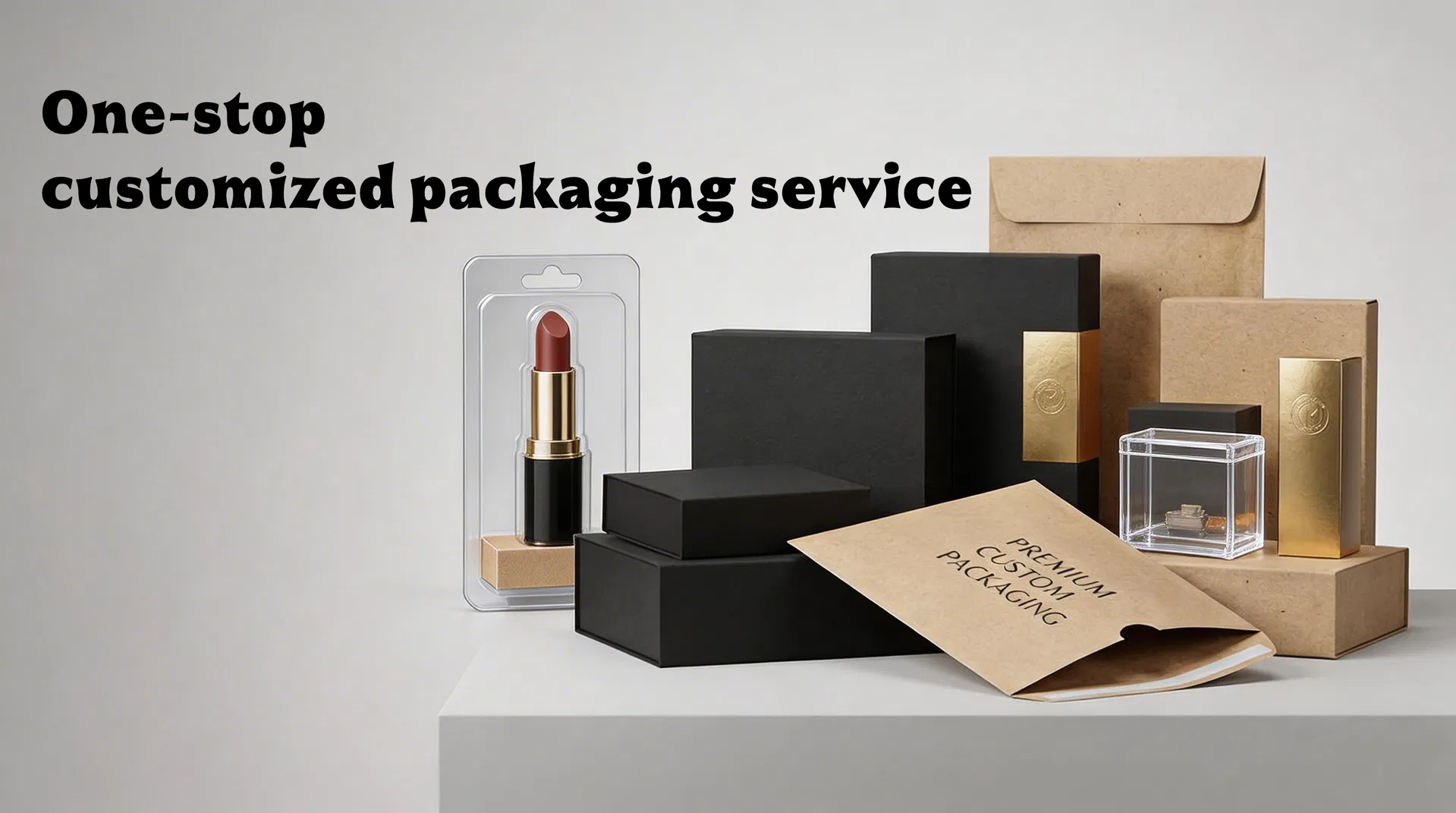 Embalagem de Papelão Corrugado com Impressão Personalizada de Logotipo para Envio Postal
