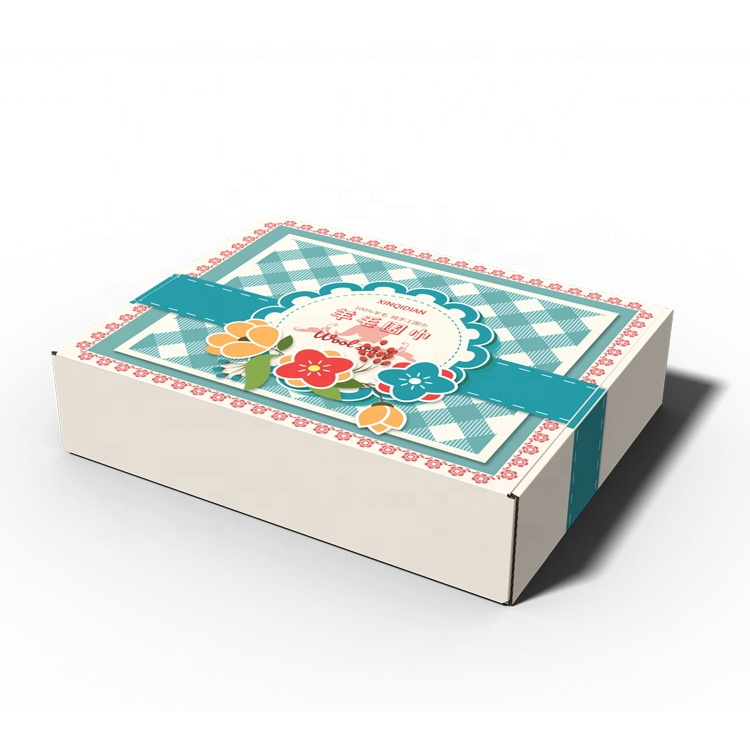 Caixas de Envio de Papel Kraft Personalizadas com Logo, Ecológicas, Pequenas, Cor-de-Rosa, em Papelão Corrugado