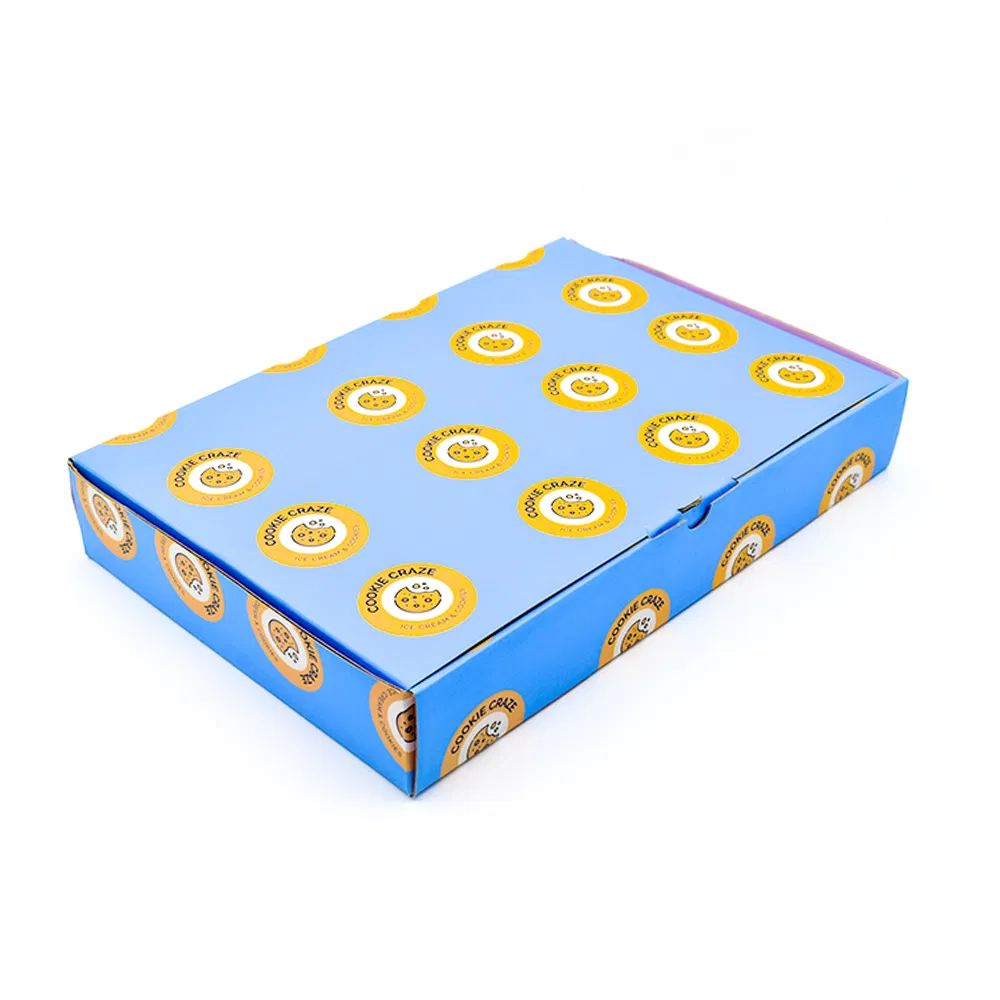 Caixas de Envio de Papelão Corrugado Biodegradáveis Personalizadas com Logotipo para Conjunto de Presentes para Crianças