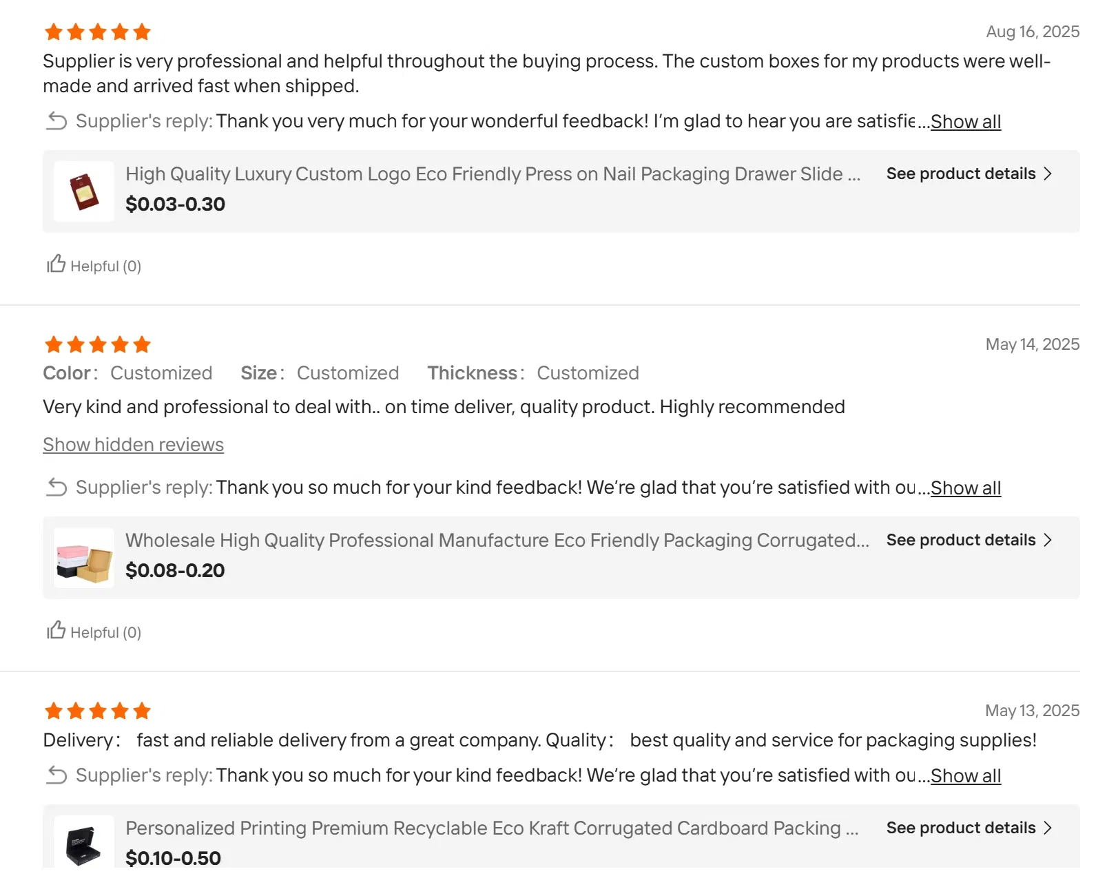 Avaliações e Feedbacks dos Clientes