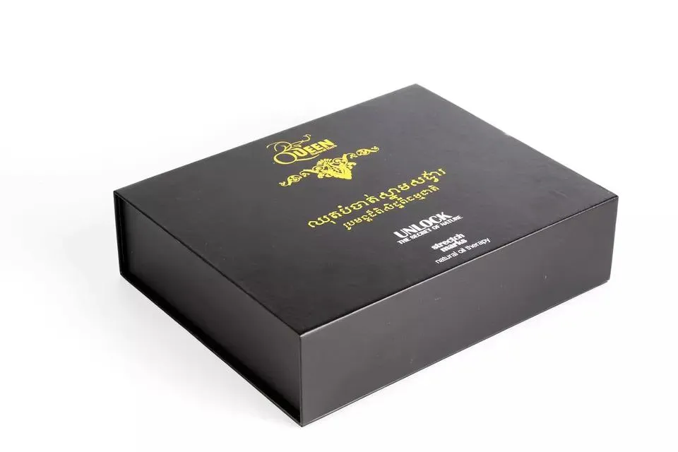 Caixa de papel rígido em forma de livro de luxo personalizada da China, caixas de presente magnéticas com inserto de espuma EVA