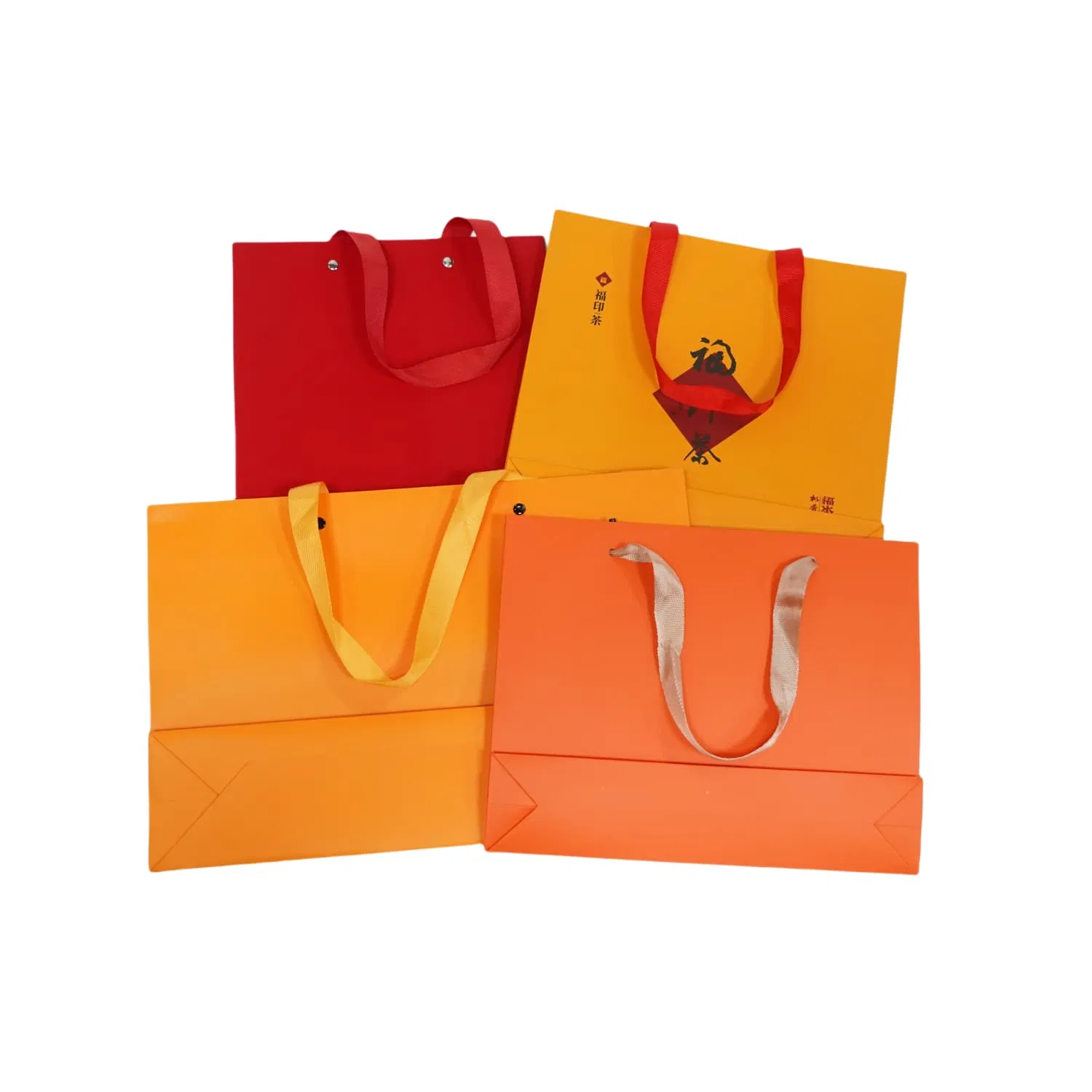 Caixas de presente dobráveis de papelão rígido de tamanho personalizado com acabamento em UV localizado e bolsas combinando
