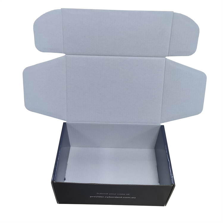 Fabricante OEM Caixa de Envio de Papelão Colorido Impressa Caixas Postais Personalizadas Caixa Corrugada