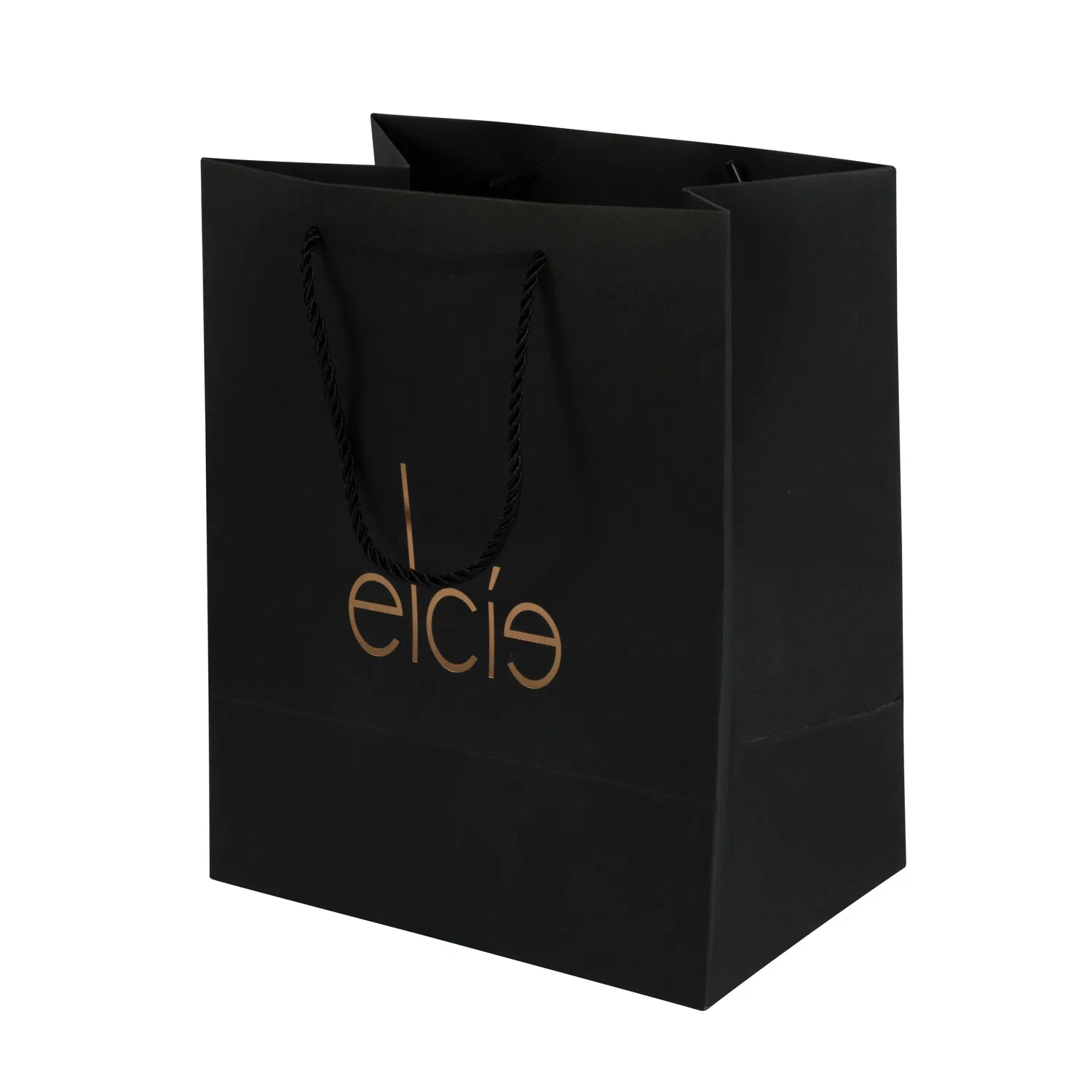 Saco de oferta de papel para compras personalizado e impresso saco de papel para oferta de luxo Com logótipo