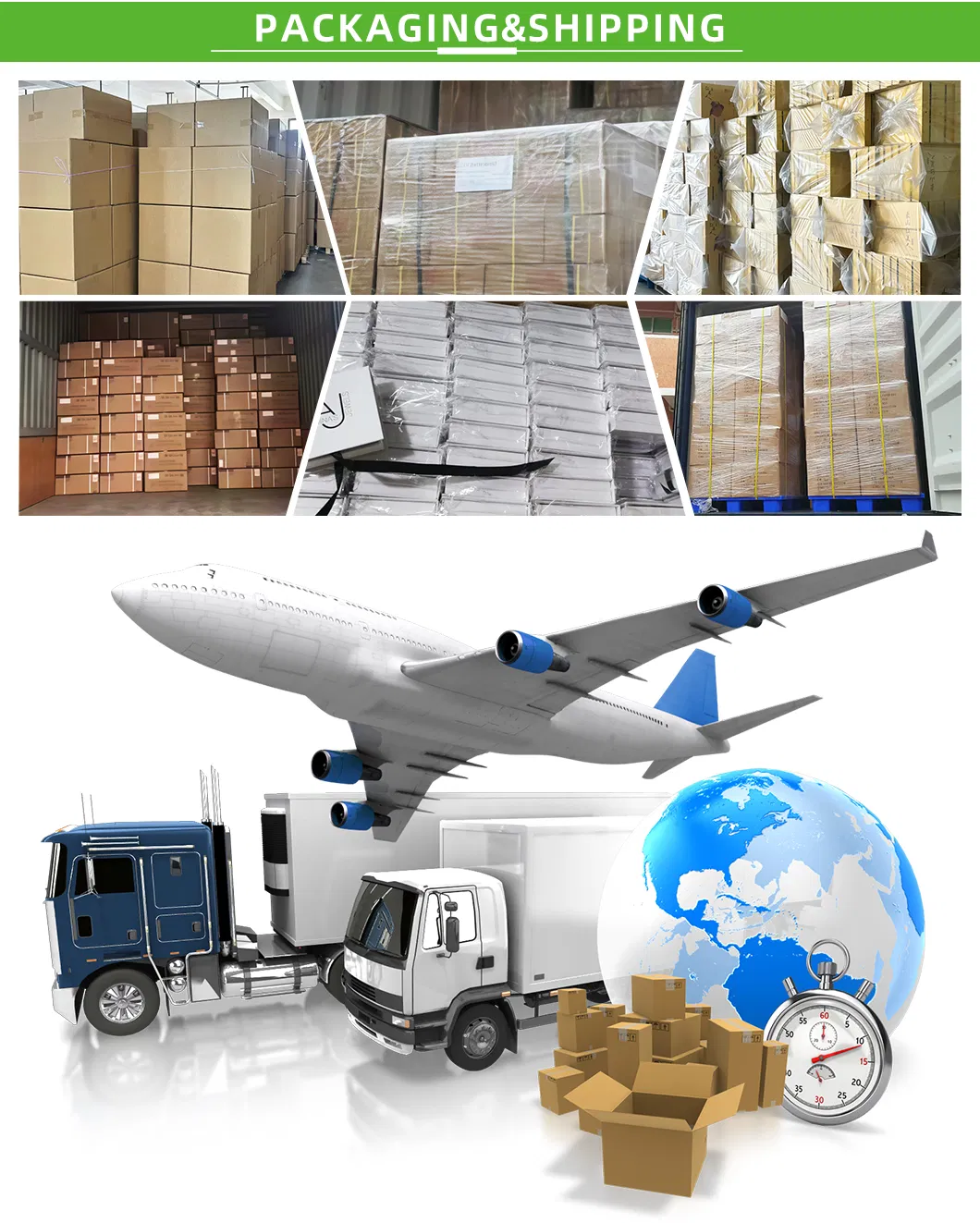 Embalagem e transporte