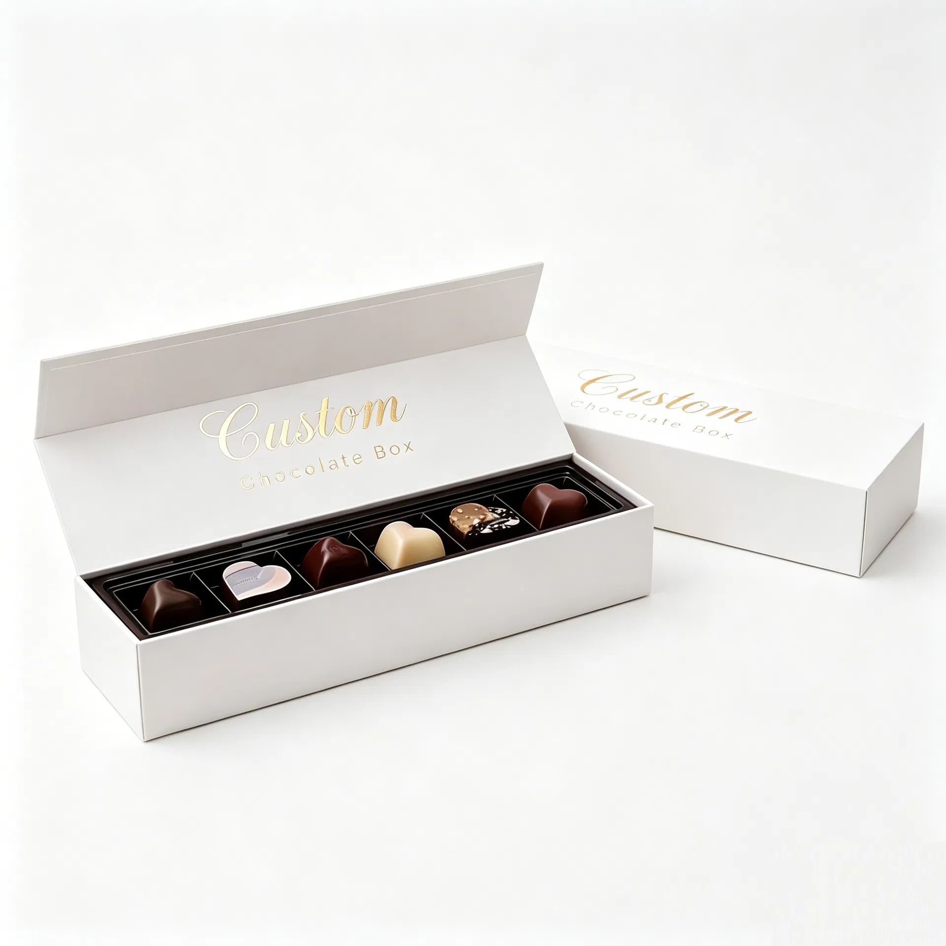 Embalagem de Presente Caixa de Chocolate de Luxo