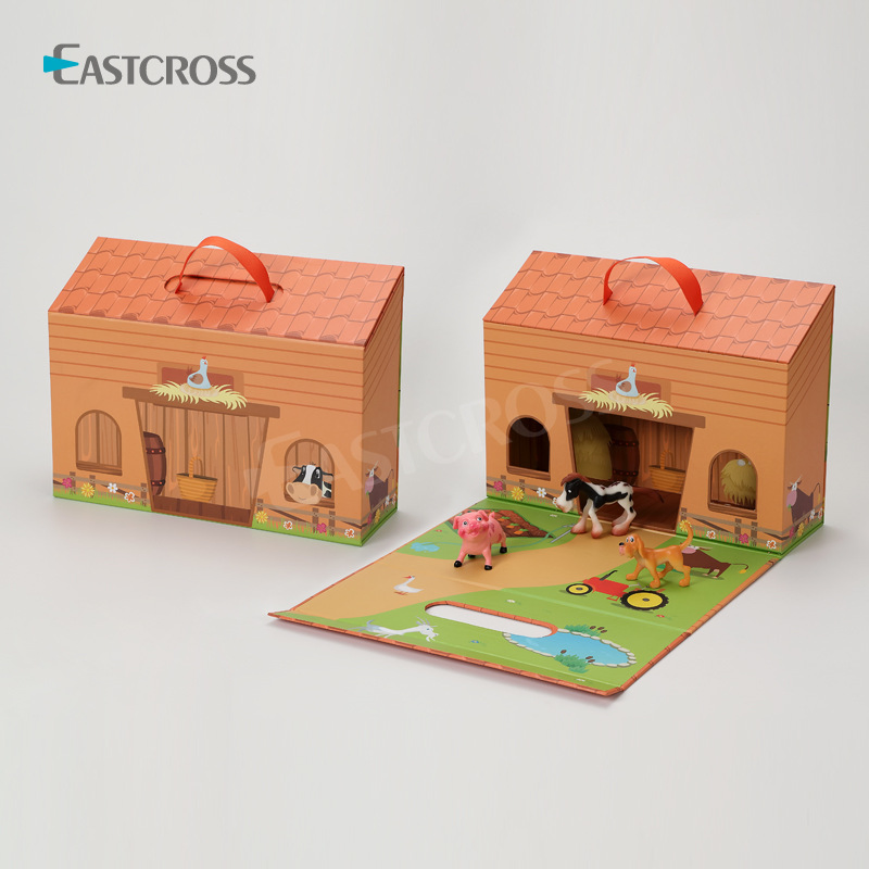 Bolsa de Cowboy Estilo Fazenda Caixa de Presente Divertida Personalização para Brinquedo Infantil