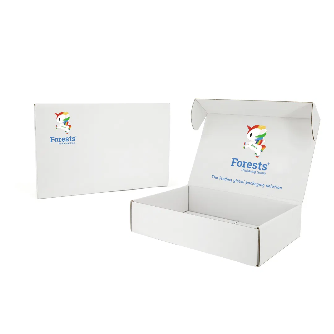 Embalagem de Caixa de Papelão Corrugado Personalizada para Envio Postal