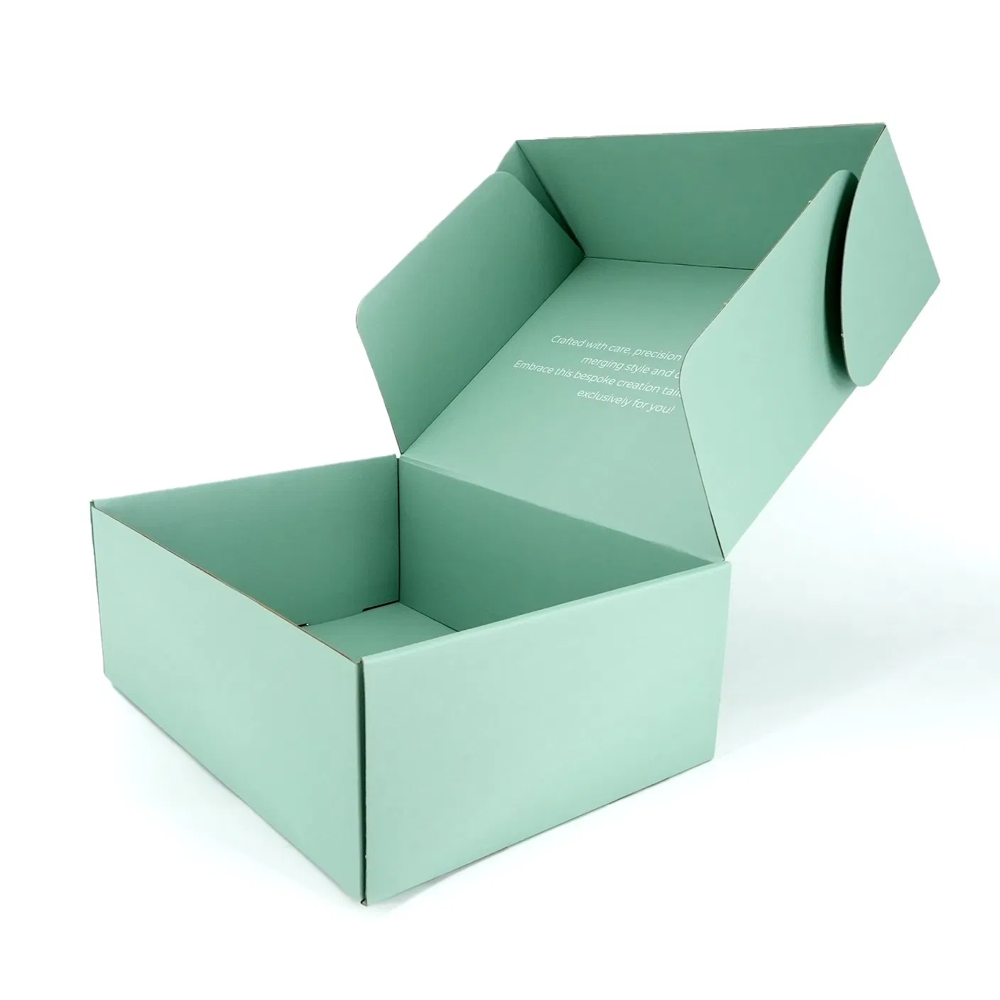 Caixa de Envio de Papelão Corrugado em Tamanho Personalizado para Vestuário