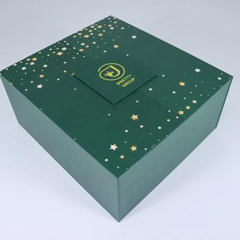 Caixa de presente personalizada para calendário do advento grande embalagem, calendários do advento de Halloween