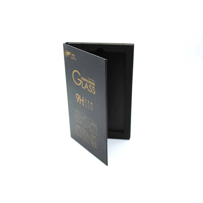 Caixa de Embalagem de Papelão Magnético Personalizada, Caixa de Exibição para Perfume, Relógio e Joias para Telefone e Tablet com Vidro Temperado