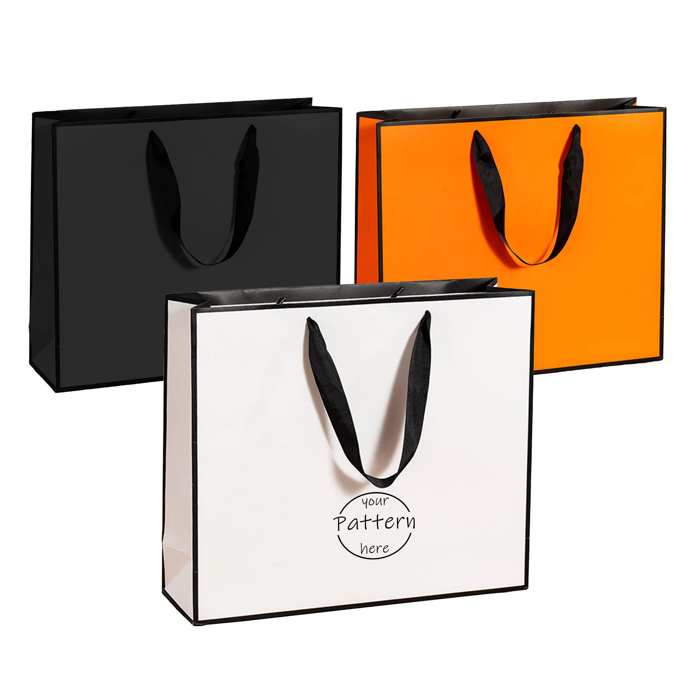 Saco de papel kraft marrom impresso personalizado a preço de fábrica, ideal para itens de padaria, saco de papel Tyvek, saco de compras com logotipo personalizado