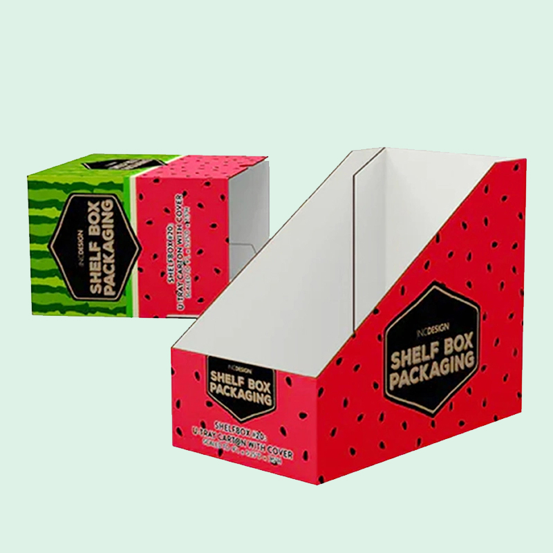 Exibição de Caixa de Papelão para Alimentos Prontos do Supermercado Bdl, Exibição de Doces, Chocolates e Chicletes com Remoção Fácil