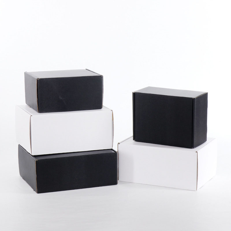 Caixa de papelão kraft dobrável impressa para embalagem de presentes, roupas, cosméticos, perfume, com força superior, personalizada para armazenamento em armazém