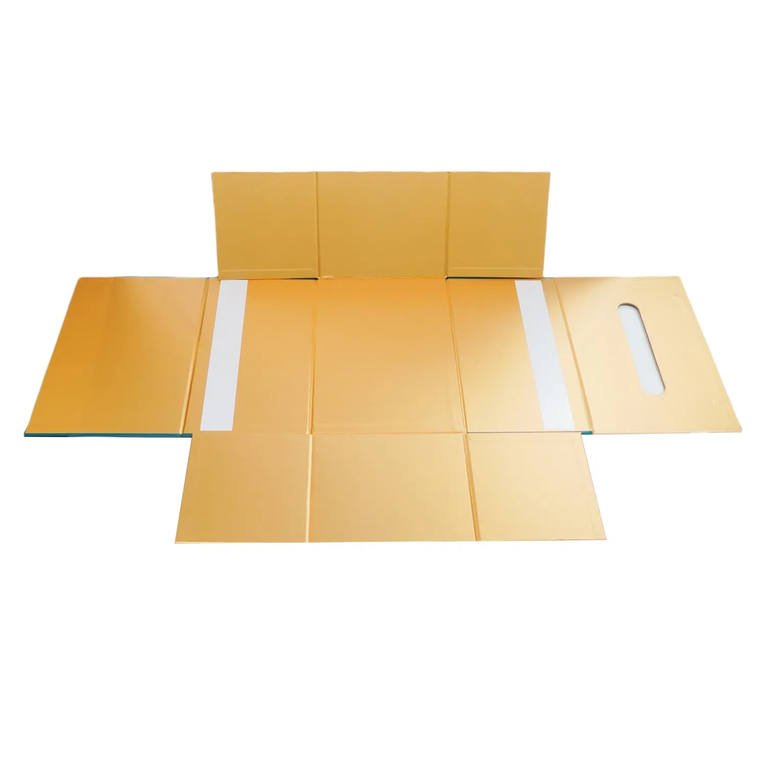 Caixas de presente dobráveis de papelão rígido de tamanho personalizado com acabamento em UV localizado e bolsas combinando