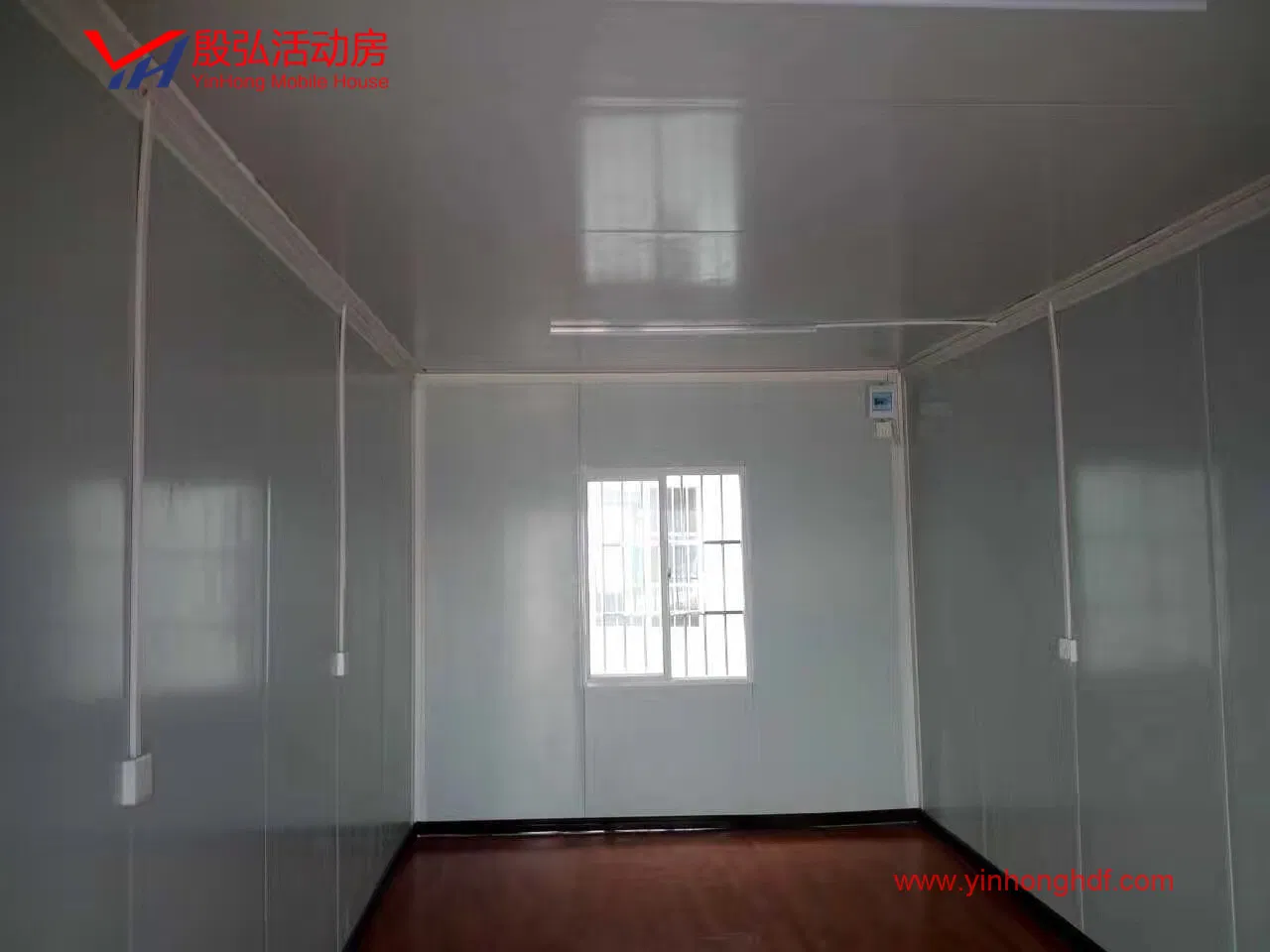 مبنى مسبق الصنع هيكل فولاذي حزمة مسطحة منزل حاوية مسبق الصنع 20FT مكتب حاوية
