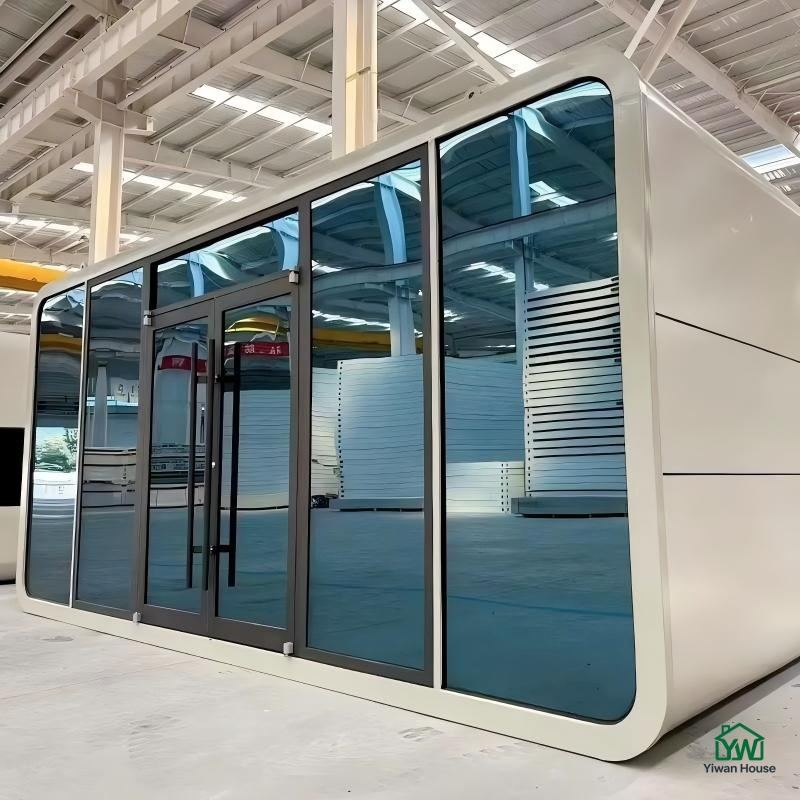 20FT منزل تفكيكي صغير قابل للتجميع كوخ تفاح