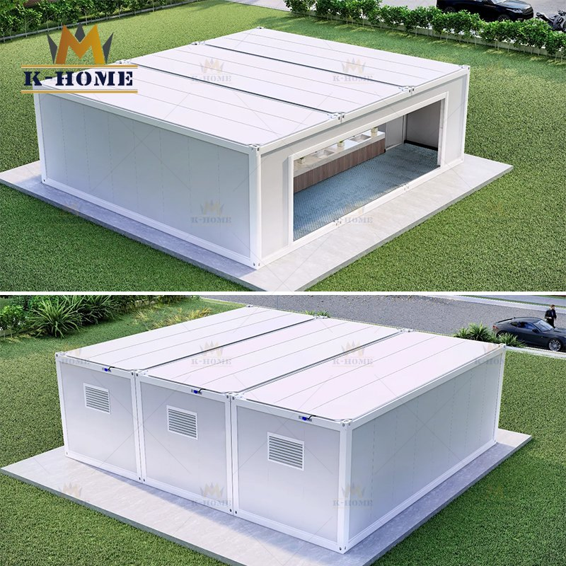 وحدات toilets المحمولة المعبأة في حاويات