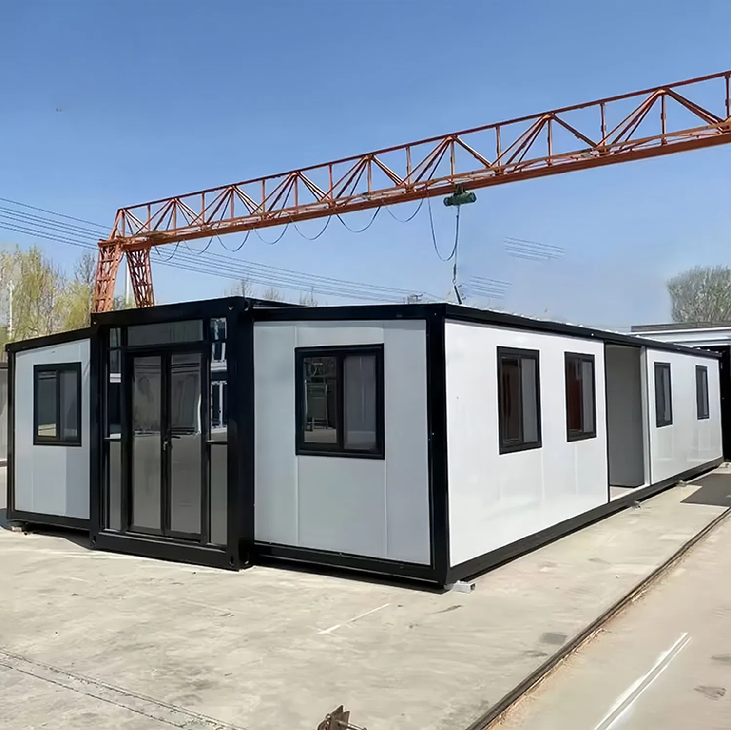 مكتب حاوية مسبقة الصنع 20FT بميزات حديثة معيارية