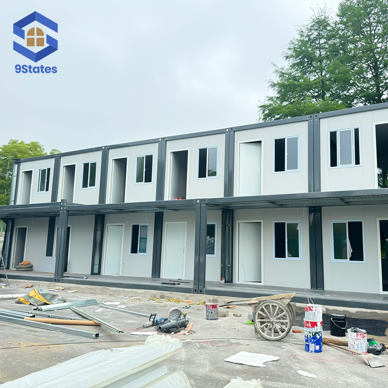 حاوية سكنية متعددة الوظائف 20FT كابينة نموذجية لكشك تجاري أو غرفة حراسة