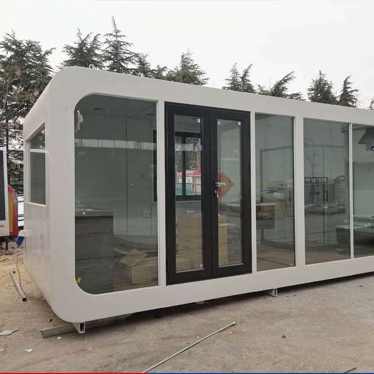 20FT منزل تفكيكي صغير قابل للتجميع كابينة تفاح