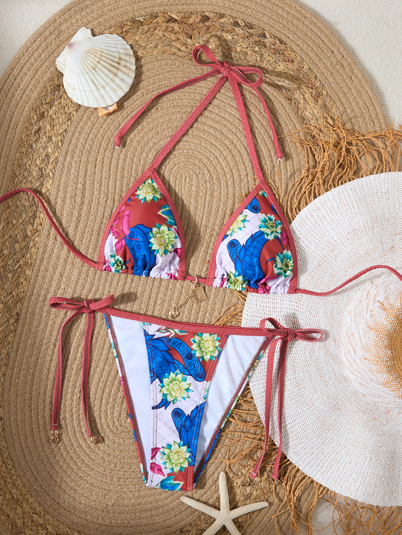 Swimwear Swimsuit Beach Swim Wear Women Swim Suits Custom Swimwear Bikinis With Cover up High Waist Bathing Suits for Women