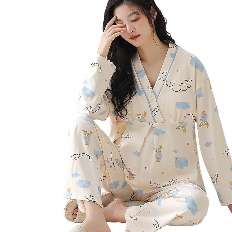 Factory Wholesale/OEM Women's Breast Pads, Pajamas, Pregnant Women's Pajamas, Prenatal and Postpartum Nursing Skirts