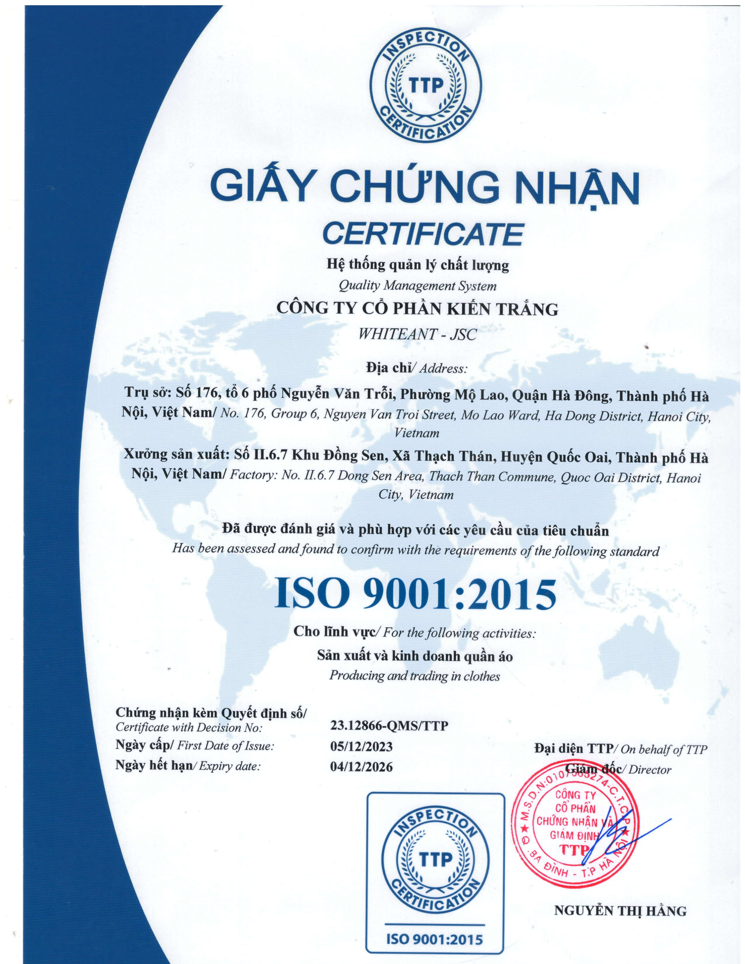 Certification 2