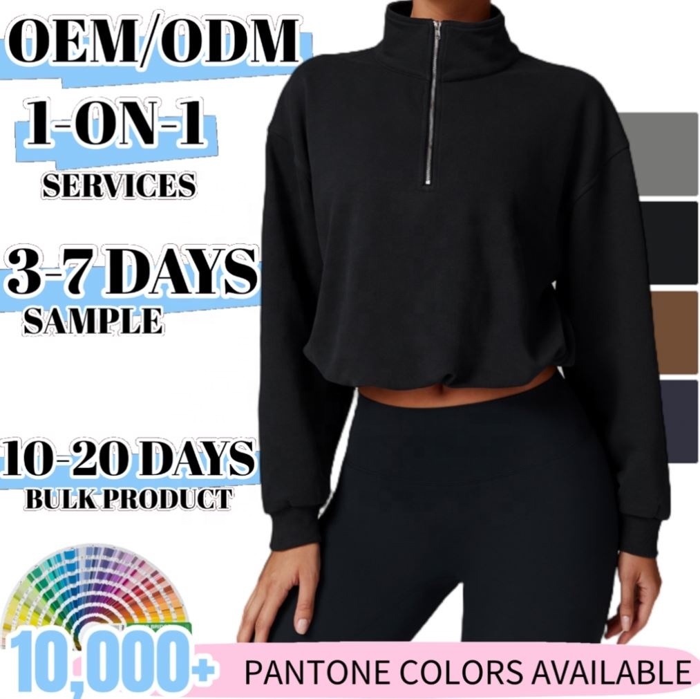 Women's Tracksuit Jacket Slim Fit Long Sleeve Fitness Wear Yoga Crop Top With Gym Coat Workout Sweatshirt Womens Activewear