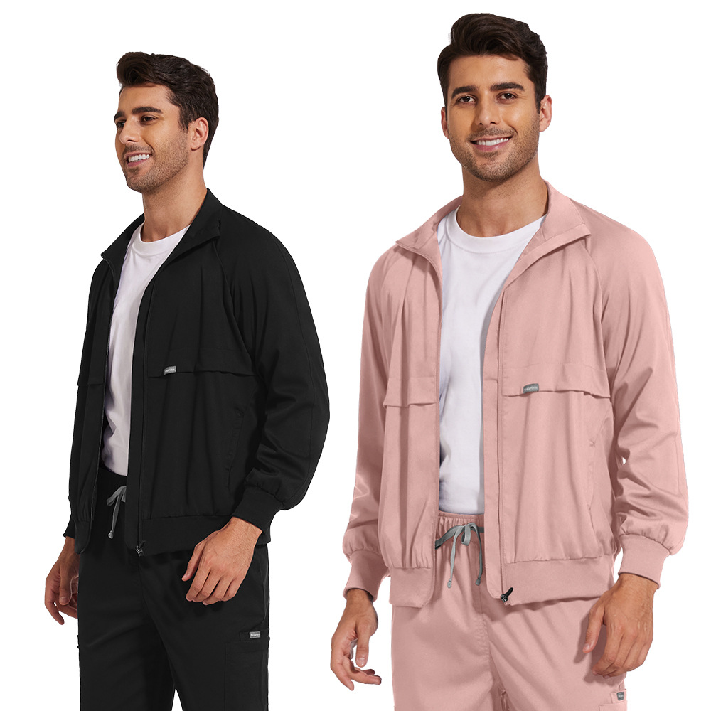 High Quality Surgical Operating Room Men Women Doctor Scrubs Jacket Uniform OEM Logo Maternity Center Unisex Nurse Scrubs Jumper