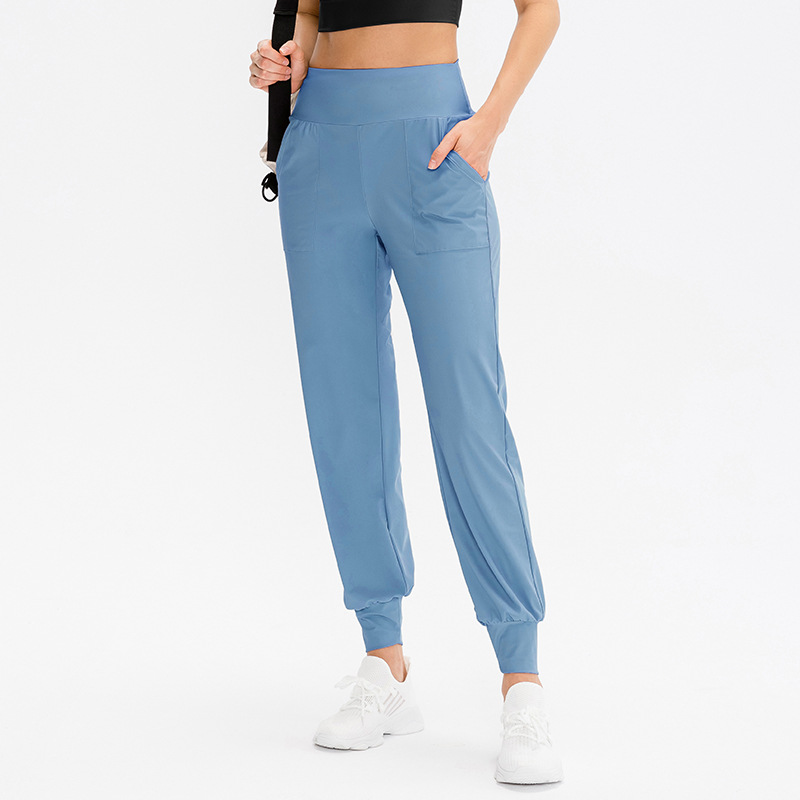 Wholesale Women's Slim Quick-Drying Casual Running Fitness Yoga Pants Breathable Loose Sports Trousers