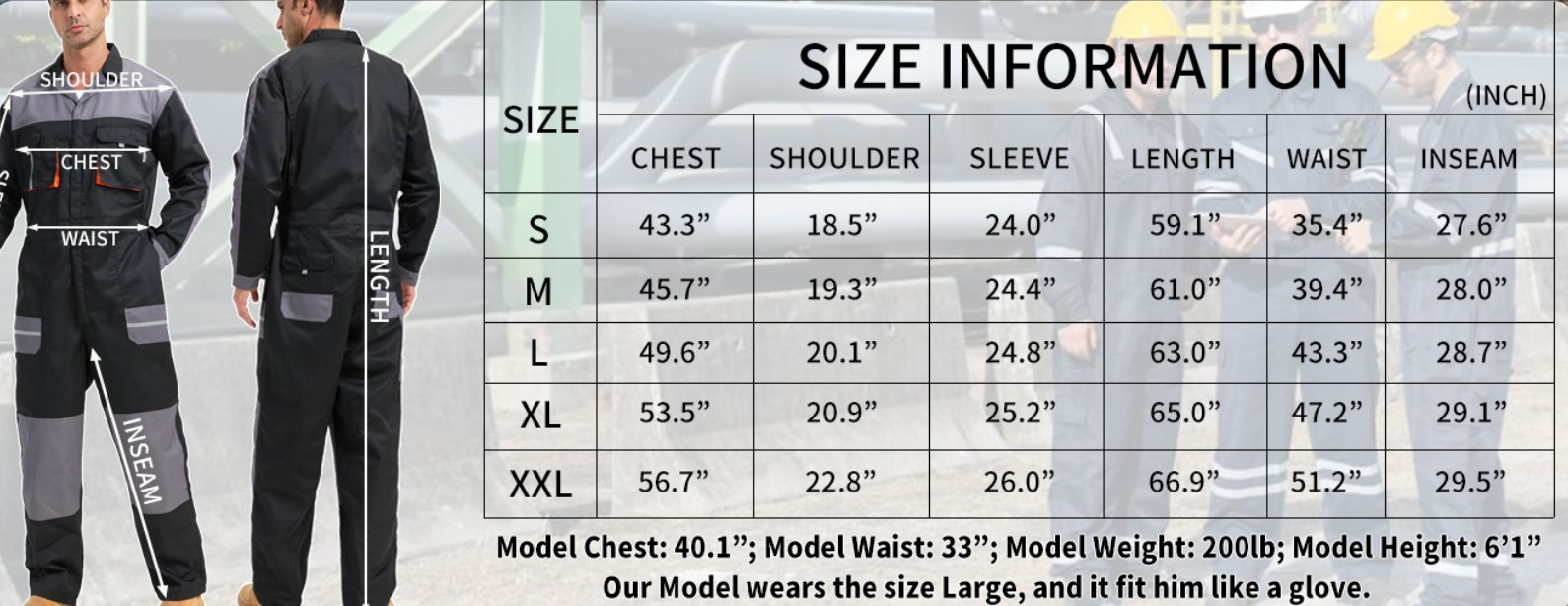 Premium Anti-Static Industrial Clothing for Safe Work Environments