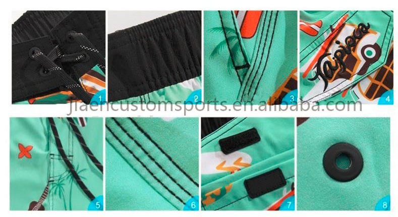Board Shorts Waistband Close up