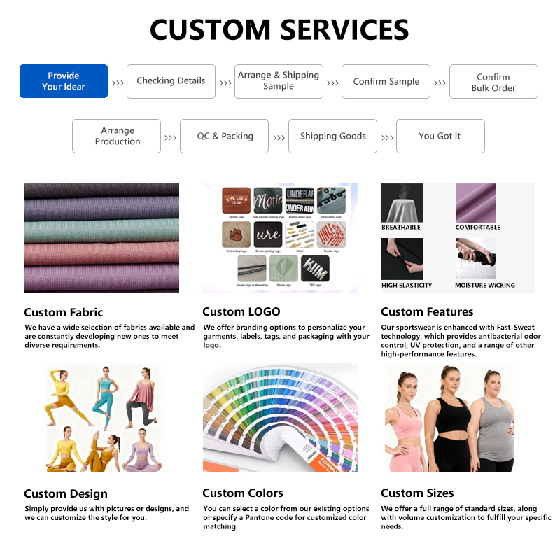 Custom Logo Hot Solid Color Fashion Yoga Sport Top Gym Wear Workout Seamless Women Yoga Gym Women Fitness Yoga Sets