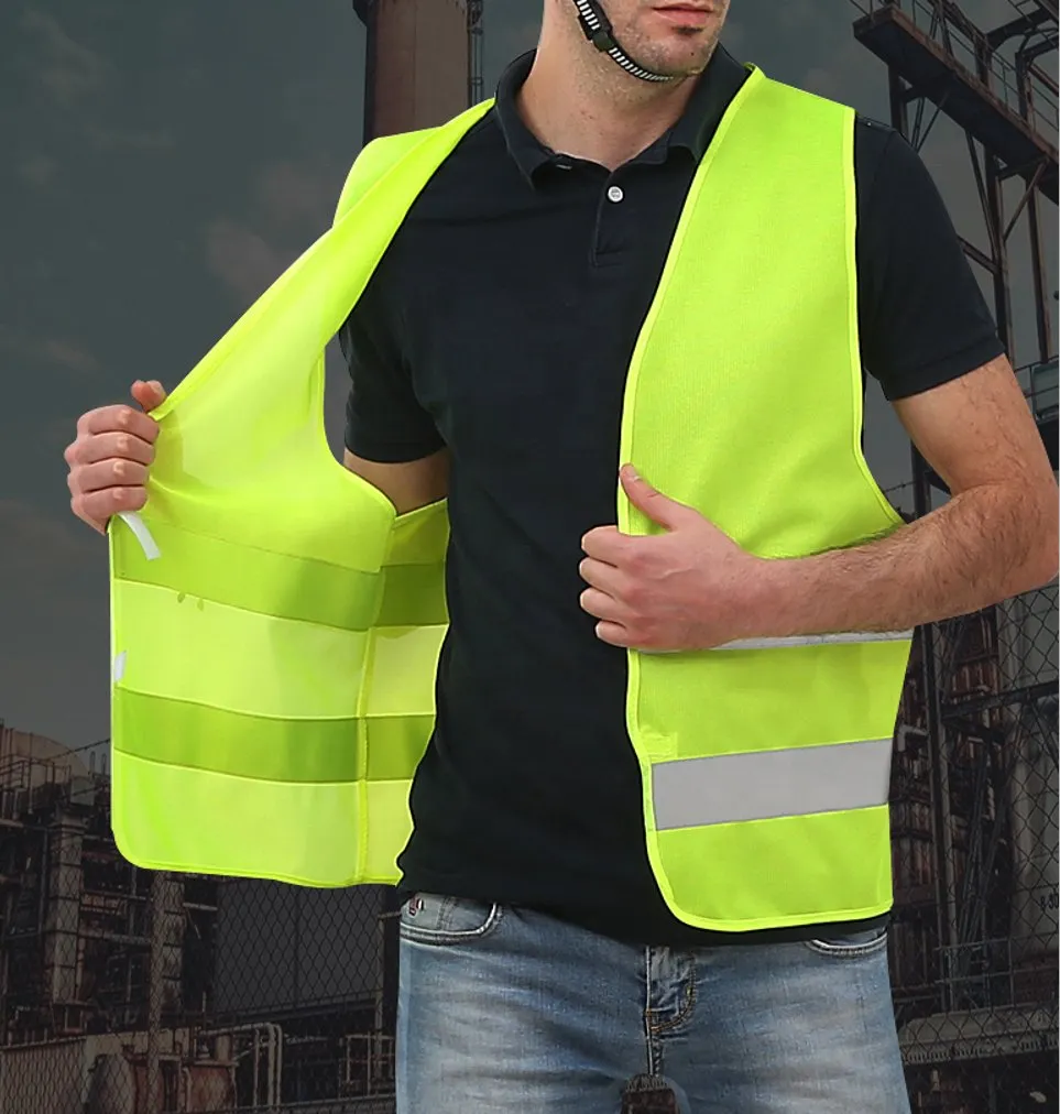 Reflective Safety Vest with Good Quality Construction Safety Clothing Custom Safety Vests